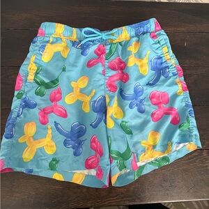 Forever 21 Swim Trunks with Balloon Animal Print